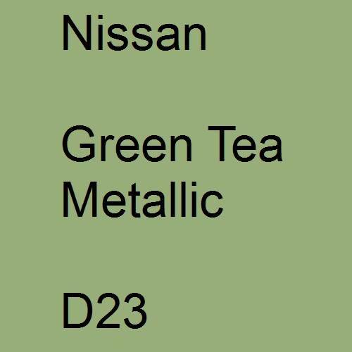 Nissan, Green Tea Metallic, D23.